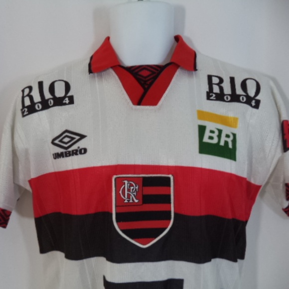 Brazile Lubrax Petrobras 7 Soccer Jersey Rio 2004